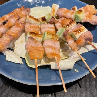 居酒屋レシピ！豚バラの焼き鳥